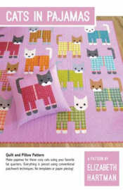 Cats in Pajamas - patroon - Elizabeth Hartman