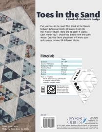 Toes in the Sand - patronen - Jaybird Quilts