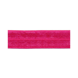 Fold-Over Elastic - 20 mm - fuchsia