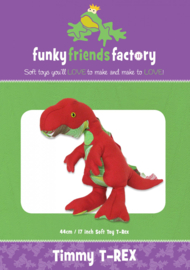 Timmy T-Rex - patroon - Funky Friends Factory