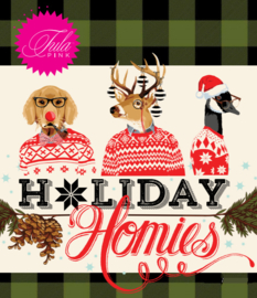 Holiday Homies - Flannel - Tula Pink