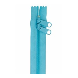 Parrot Blue - ZIP30-214 - 30 inch rits - By Annie