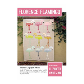 Florence Flamingo - patroon - Elizabeth Hartman
