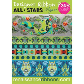 All Stars - Agave - Ribbon Pack - 6 yards