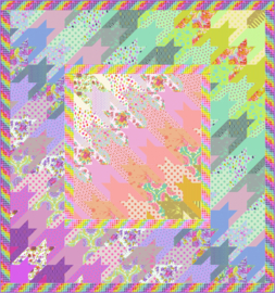 Rainbow Regalia Quilt - kit - Tula Pink