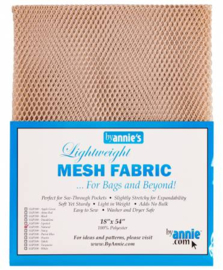 Mesh Fabric - Neutral -  By Annie