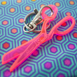 Scissors Fob - sleutelhanger - Tula Pink - Acryl