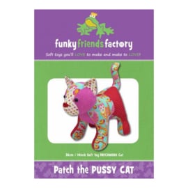 Patch the Pussy Cat - patroon - Funky Friends Factory