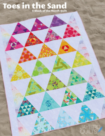 Toes in the Sand - Editie 2021 -patroon- Jaybird Quilts