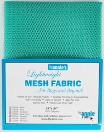 Mesh Fabric - Turquoise - By Annie