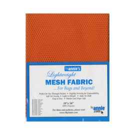 Mesh fabric - Pumpkin - By Annie