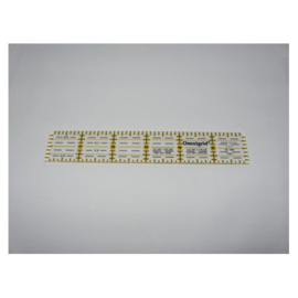 Omnigrid ruler 1" x 6"  INCH