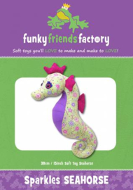 Sparkles Seahorse - Funky Friends Factory - pattern