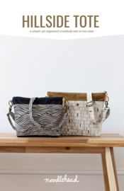 Hillside Tote - a simple crossbody-tote in two sizes - AG-546 - Noodlehead