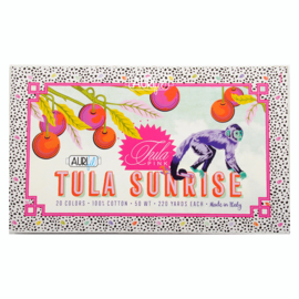 Tula Sunrise -  box 20 small spools - Aurifil 