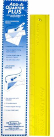 Add-A-Quarter Ruler - 12 inch