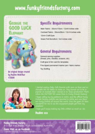 Georgie the Good Luck Elephant - Funky Friends Factory - pattern