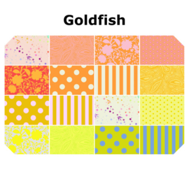 Goldfish - mix 16 FQ True Colors - Tula Pink