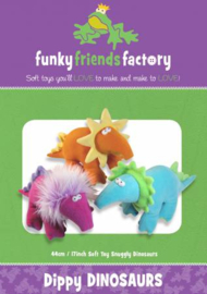 Dippy Dinosaurs - patroon - Funky Friends Factory