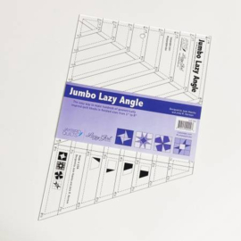Jumbo Lazy Angle Ruler - Jaybird Quilts - Lazy Girl Design