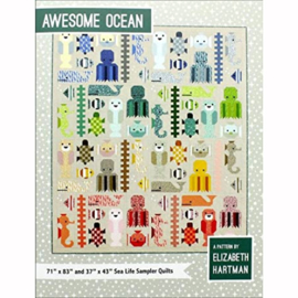 Awesome Ocean - Pattern book - Elizabeth Hartman