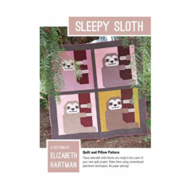 Sleepy Sloth - patroon - Elizabeth Hartman