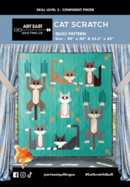 Cat Scratch - patroon - Art East Quilting