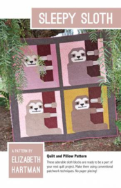 Sleepy Sloth - pattern - Elizabeth Hartman