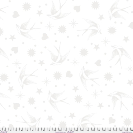 QBTP013 - Snowfall - Fairy flakes XL - 108" backing