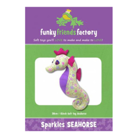 Sparkles Seahorse - Funky Friends Factory - pattern