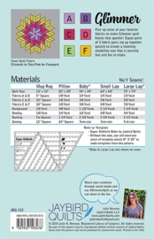 Glimmer - Jaybird Quilts - Pattern