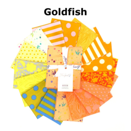 Goldfish - mix 16 FQ True Colors - Tula Pink