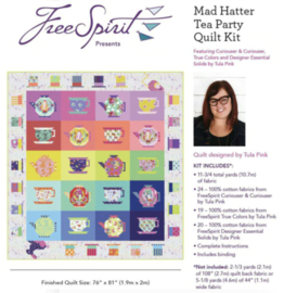 Mad Hatter's Tea Party Quilt - KIT - Tula Pink