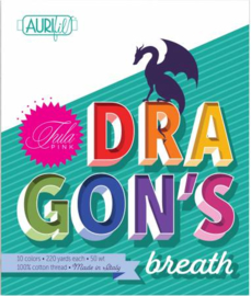 Dragons Breath - 10 klosjes - Aurifil /Tula Pink