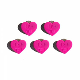 Sew Tites - 5 magneet  hartvorm - Tula Pink