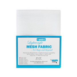 Mesh Fabric - White - By Annie
