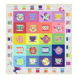 Mad Hatter's Tea Party Quilt - KIT - Tula Pink