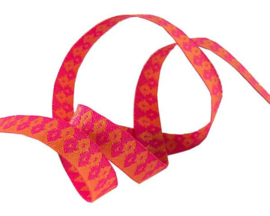 Tula Pink - TK-32 - Hot Pink on Orange Wanderer - 10mm