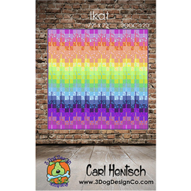 IKAT - quilt kit  - 3 Dog Design/Carl Hentsch