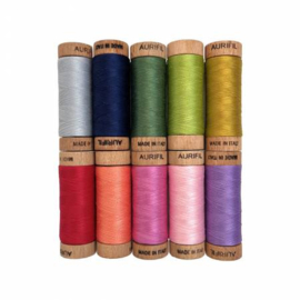 Big Woods - 10 small spools - 80 wt - Aurifil