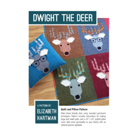 Dwight the Deer - patroon - Elizabeth Hartman
