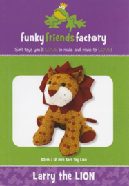 Larry the Lion - Funky Friends Factory - patroon