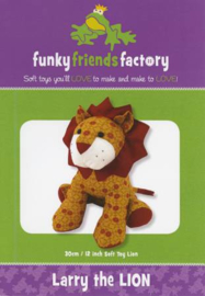 Larry the Lion - patroon - Funky Friends Factory