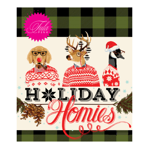 Fat Quarter Bundel (19) - Holiday Homies Flannel - Tula Pink