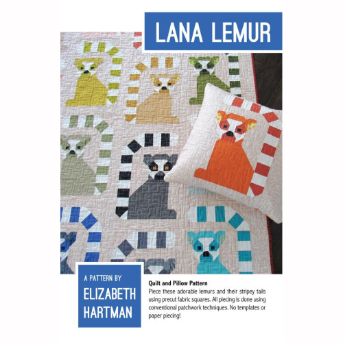Lana Lemur - patroon - Elizabeth Hartman
