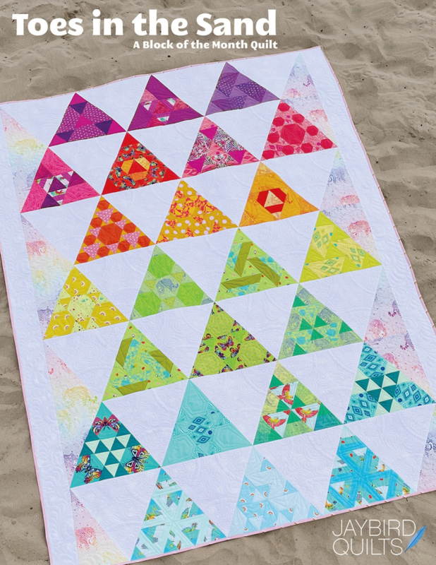 Toes in the Sand - Editie 2021 -pattern- Jaybird Quilts