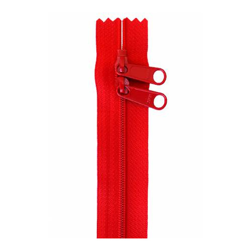 Atom Red - 30 inch zipper - By Annie