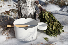 KOLO sauna emmer en lepel