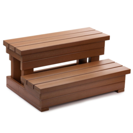 HotSpring Everwood Teak Step