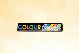 Colour concept embleem zijlijst